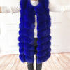 Natural Fox Fur Coat 100% Real Fox Fur Vest Jacket 2018 Women's pretty Warm Coat. Natural Real Fur Coat Jacket Real Fur Coats
