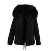 JAZZEVAR 2019 woman army green Large raccoon fur collar hooded coat parkas outwear 2 in 1 detachable lining winter jacket