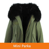 JAZZEVAR 2019 woman army green Large raccoon fur collar hooded coat parkas outwear 2 in 1 detachable lining winter jacket