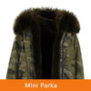 JAZZEVAR 2019 woman army green Large raccoon fur collar hooded coat parkas outwear 2 in 1 detachable lining winter jacket