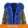 JAZZEVAR 2019 New Fashion Women's Luxurious Large Real Fox Fur Collar Cuff Hooded Coat Short Parkas Outwear Winter Jacket