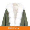 JAZZEVAR 2019 New Fashion Women's Luxurious Large Real Fox Fur Collar Cuff Hooded Coat Short Parkas Outwear Winter Jacket