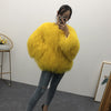 Women real mongolian sheep fur coat ladies leather short style beach wool fur jacket female outerwear