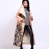 Winter Jacket Women X-Long Print Slim Thick White Duck Down Coat Elegant Fashion Female Warm Overcoat BOoDinerinle YR159