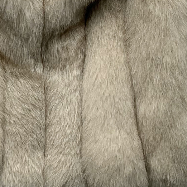 rf1982 New Arrival Woman's Real Fox Fur Coat Short Style Slim Fit Zipper Fashion Real Fur Jacket