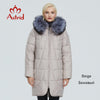 2019 Astrid winter jacket women with fox fur collar design long thick cotton clothing fashion warm women parka AR-9179