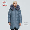 2019 Astrid winter jacket women with fox fur collar design long thick cotton clothing fashion warm women parka AR-9179