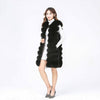 2019 New Women's Winter Real Fox Fur Vest Real Fox Fur Jacket High quality Fashion Warm Sleeveless Zipper Natural Real Fur Coat