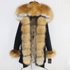 OFTBUY 2019 Winter Jacket Women Long Parka Real Fox Fur Coat Natural Raccoon Fur Collar Hood Thick Warm Streetwear Parkas New