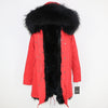 OFTBUY 2019 Winter Jacket Women Long Parka Real Fox Fur Coat Natural Raccoon Fur Collar Hood Thick Warm Streetwear Parkas New