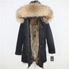 OFTBUY 2019 Winter Jacket Women Long Parka Real Fox Fur Coat Natural Raccoon Fur Collar Hood Thick Warm Streetwear Parkas New