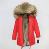 OFTBUY 2019 Winter Jacket Women Long Parka Real Fox Fur Coat Natural Raccoon Fur Collar Hood Thick Warm Streetwear Parkas New