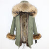 OFTBUY 2019 Winter Jacket Women Long Parka Real Fox Fur Coat Natural Raccoon Fur Collar Hood Thick Warm Streetwear Parkas New