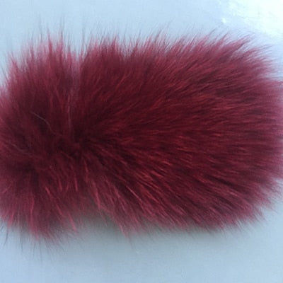 FURSARCAR Fashion New Real Fur Vest Women Winter Thick Warm Outwear 70 Cm Long Solid Fluffy Fox Fur Waistcoat With Fur Hood