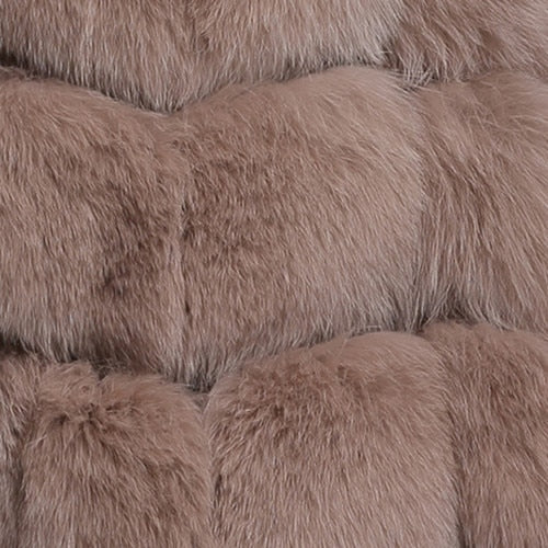 FURSARCAR Fashion New Real Fur Vest Women Winter Thick Warm Outwear 70 Cm Long Solid Fluffy Fox Fur Waistcoat With Fur Hood