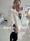 New real mink fur coat women winter thick warm natural fur outerwear genuine leather real fur jacket female pullover