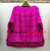 New real mink fur coat women winter thick warm natural fur outerwear genuine leather real fur jacket female pullover