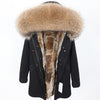 real fur coat and jackets women winter parka real fur jacket abrigos mujer invierno 2019 big collar kurtka damska fur coats