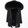 real fur coat and jackets women winter parka real fur jacket abrigos mujer invierno 2019 big collar kurtka damska fur coats