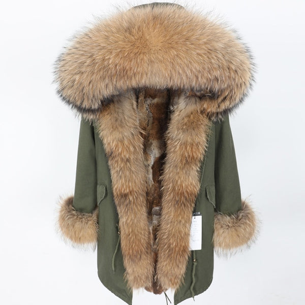 real fur coat and jackets women winter parka real fur jacket abrigos mujer invierno 2019 big collar kurtka damska fur coats