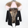 real fur coat and jackets women winter parka real fur jacket abrigos mujer invierno 2019 big collar kurtka damska fur coats