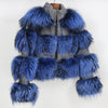 OFTBUY 2019 Winter Jacket Women Parka Real Fur Coat Natural Raccoon Fur Woolen Coat Bomber Jacket Korean Streetwear New Oversize