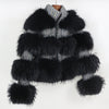 OFTBUY 2019 Winter Jacket Women Parka Real Fur Coat Natural Raccoon Fur Woolen Coat Bomber Jacket Korean Streetwear New Oversize