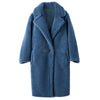 PUDI 2019 new women fashion real sheep fur over coat girl leisure solid teddy color jacket overcoats ct817