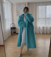 PUDI 2019 new women fashion real sheep fur over coat girl leisure solid teddy color jacket overcoats ct817