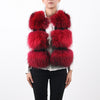QIUCHEN PJ8051 real raccoon fur women winter short vest real fur thick fur hot sale model Fast free shipping