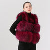 QIUCHEN PJ8051 real raccoon fur women winter short vest real fur thick fur hot sale model Fast free shipping