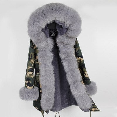 2019 winter jacket women new high fashion street womens coat luxurious real fox fur coats outerwear oversized parkas female