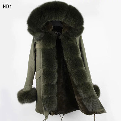 2019 winter jacket women new high fashion street womens coat luxurious real fox fur coats outerwear oversized parkas female
