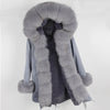 2019 winter jacket women new high fashion street womens coat luxurious real fox fur coats outerwear oversized parkas female