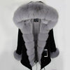 2019 winter jacket women new high fashion street womens coat luxurious real fox fur coats outerwear oversized parkas female
