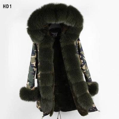 2019 winter jacket women new high fashion street womens coat luxurious real fox fur coats outerwear oversized parkas female