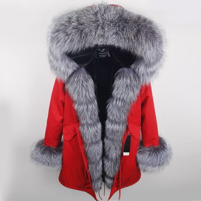 2019 winter jacket women new high fashion street womens coat luxurious real fox fur coats outerwear oversized parkas female