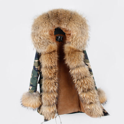 2019 winter jacket women new high fashion street womens coat luxurious real fox fur coats outerwear oversized parkas female