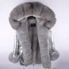 2019 winter jacket women new high fashion street womens coat luxurious real fox fur coats outerwear oversized parkas female