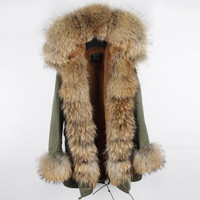 2019 winter jacket women new high fashion street womens coat luxurious real fox fur coats outerwear oversized parkas female