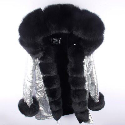 2019 winter jacket women new high fashion street womens coat luxurious real fox fur coats outerwear oversized parkas female