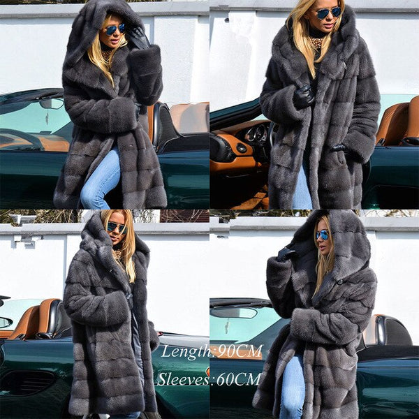 TOPFUR Winter Coat Women Genuine Leather Jackets Women Coat Plus Size Natural Mink Fur Jacket With Collar Real Fur Coat Outwear