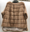 New real mink fur coat women winter thick warm natural fur outerwear genuine leather real fur jacket female pullover