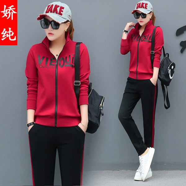 female spring and autumn piece 2019 new korean fashion collar large size casual clothing