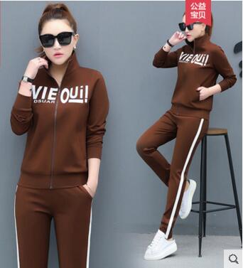 female spring and autumn piece 2019 new korean fashion collar large size casual clothing