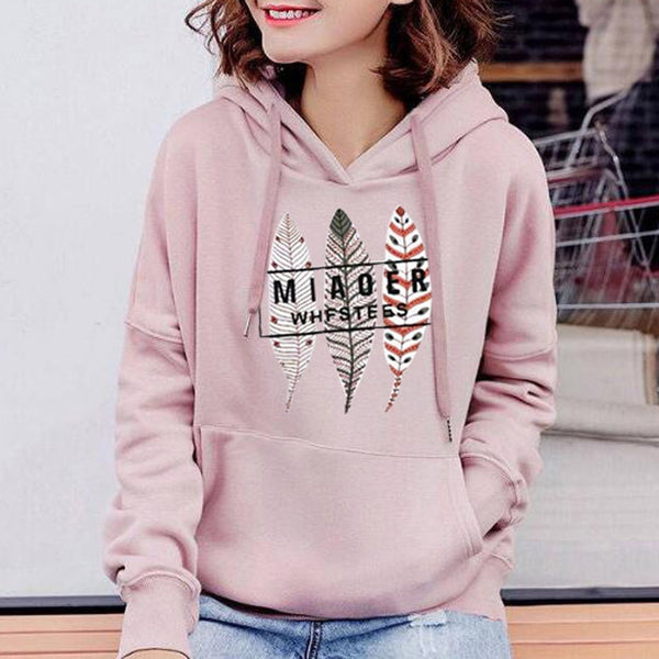 Hoodies Print Women Mens Long Sleeve Hoodies Sweatshirts Oversized For Autumn Pocket Winter Men Female Fashion Ladies Top#W