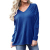 Long Sleeve V Neck  Sweatshirt Women Loose Hooded Pullover Sweatshirt Pullover Jumper harajuku hoody sweatshirt for Women