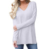 Long Sleeve V Neck  Sweatshirt Women Loose Hooded Pullover Sweatshirt Pullover Jumper harajuku hoody sweatshirt for Women