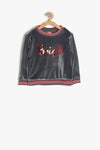 Coton Kids Gray Baby Girl Sweatshirts