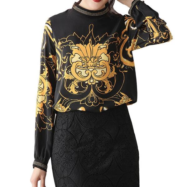 2019 New Spring Womens Silk Coat Cut Hoodies Plus Size Pullovers Long sleeve print Casual Sweatshirts Coat Female 013FD